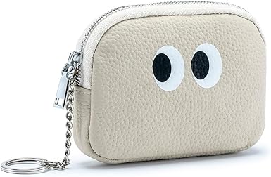 がま口　ポーチ　ミニ財布　コインケース　小銭入れ　小物入れ　ホワイト Amazon.co.jp: [Homilda] ミニポーチ 可愛い 丸い目 小銭入れ